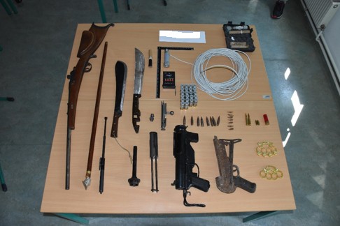 © Polizei Salzburg | BPK Zell am See Bild Waffen und Kriegsmaterial